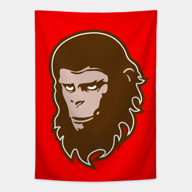 Planet of the Apes: Caesar Tapestry by HustlerofCultures