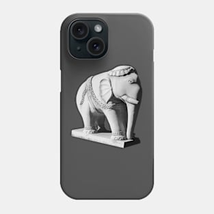 Elephant statue Phone Case