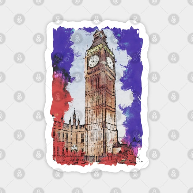 Big Ben Magnet by KMSbyZet