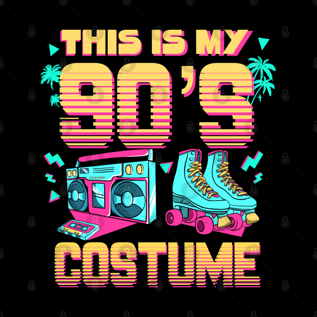 This Is My 90s Costume 1990s 90s Vibes Outfit Retro Party by MerchBeastStudio