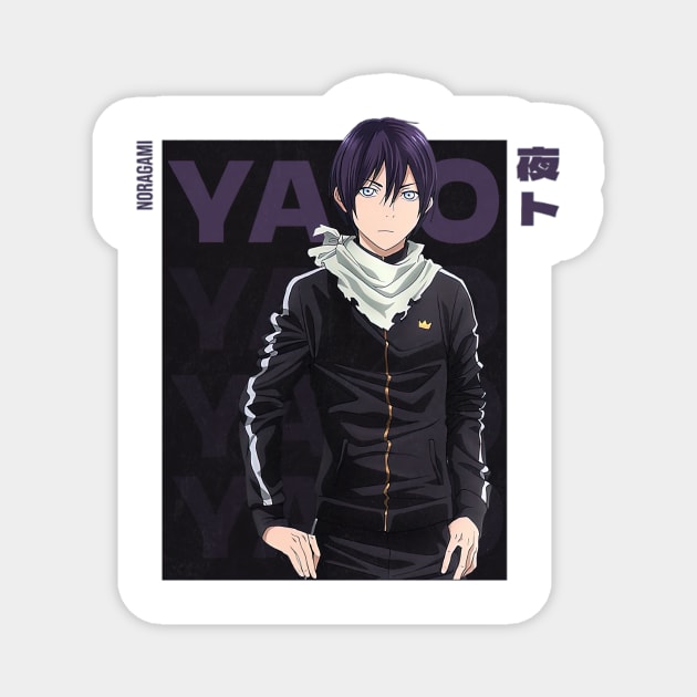 Yato Noragami Magnet by ShariLambert