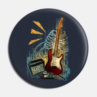 Guitar Is Alive! Pin