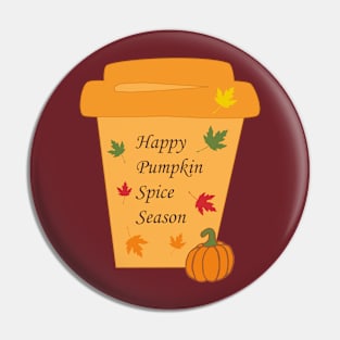 Happy Pumpkin Spice Season Pin