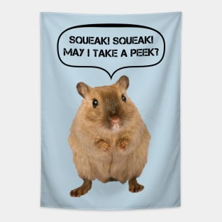 Hamster Squeak Tapestry