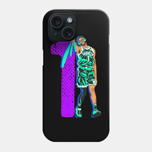 Mikal Bridges Phone Case by Mic jr