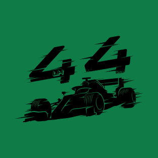 We Race On! 44 [Black] T-Shirt