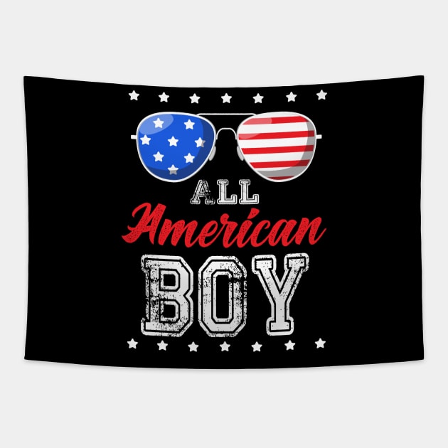 All American Boy Tapestry by Rebrand