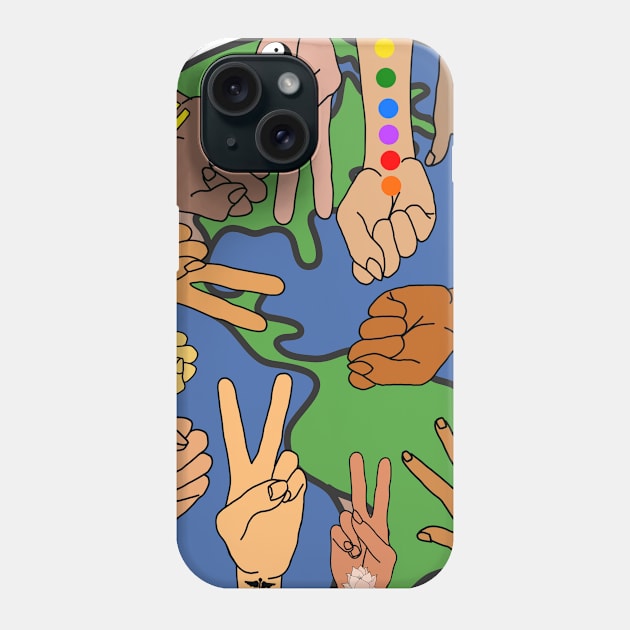 Save the Planet Earth Day Phone Case by notsniwart