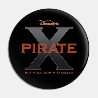 X Pirate Pin