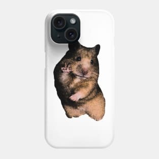 Funny Hamster Shirt, Hamster Meme Shirt, Cute Hamster Dank Meme Quote Shirt Out of Pocket Humor Phone Case