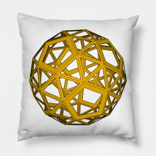 gmtrx lawal skeletal snub dodecahedron Pillow