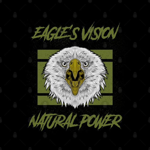 Wild eagle natural habitat by Storeology