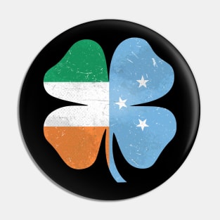 Micronesian Irish Shamrock  Ireland St. Patrick's Day Pin