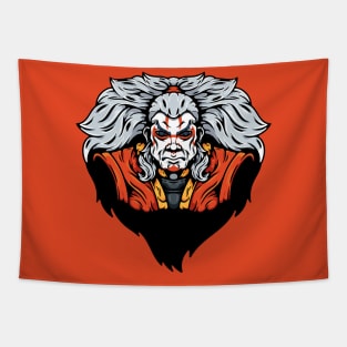 Japanese Kabuki Warrior Tapestry