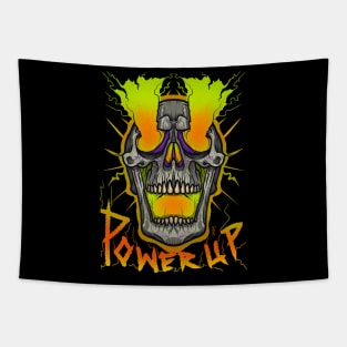 Laughing skull Tapestry