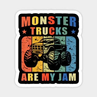 Monster Truck Car For Birthday Boy Youth Adults Magnet