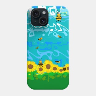 NATURE Sunflowers Blooming Phone Case