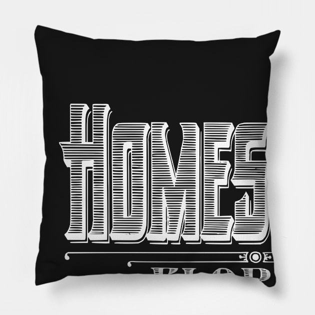 Vintage Homestead, FL Pillow by DonDota