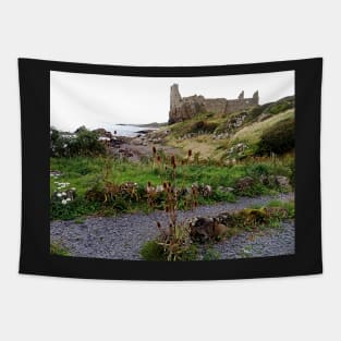 Dunure Castle From Labyrinth, Scotland Tapestry