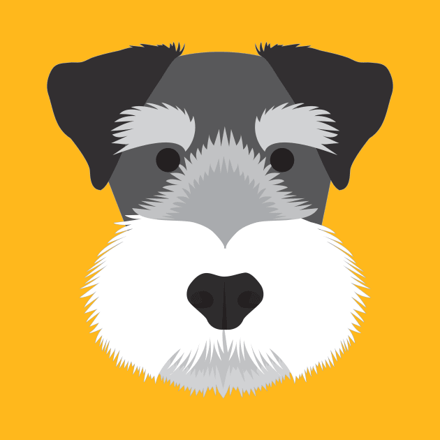 Miniature Schnauzer by threeblackdots