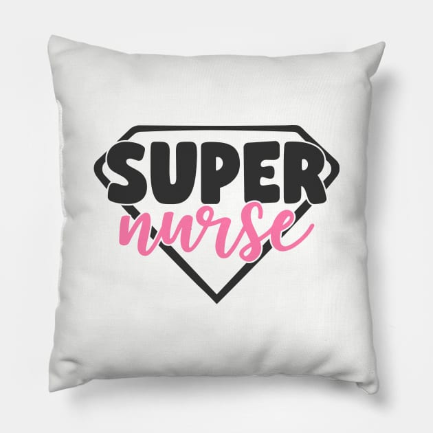 super nurse Pillow by busines_night