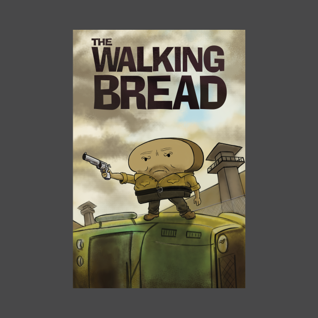 the walking bread t shirt