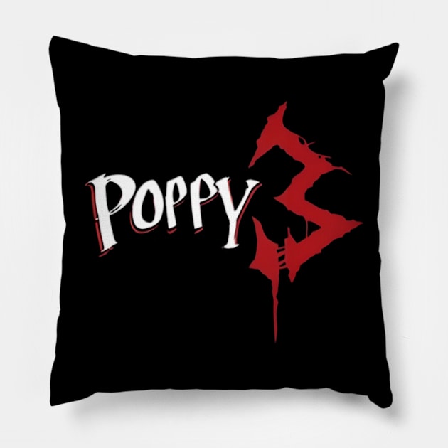 POPPY PLAYTIME CHAPTER 3 t-shirt Pillow by VALOO✨️