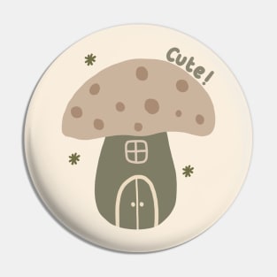 Cute mushroom Pin