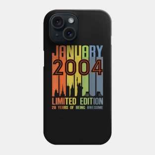 January 2004 20 Years Of Being Awesome Limited Edition Phone Case