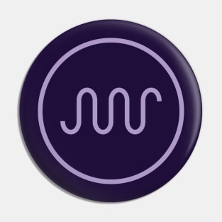 Synth Waveform for Electronic Musician Pin