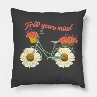 free your mind Pillow