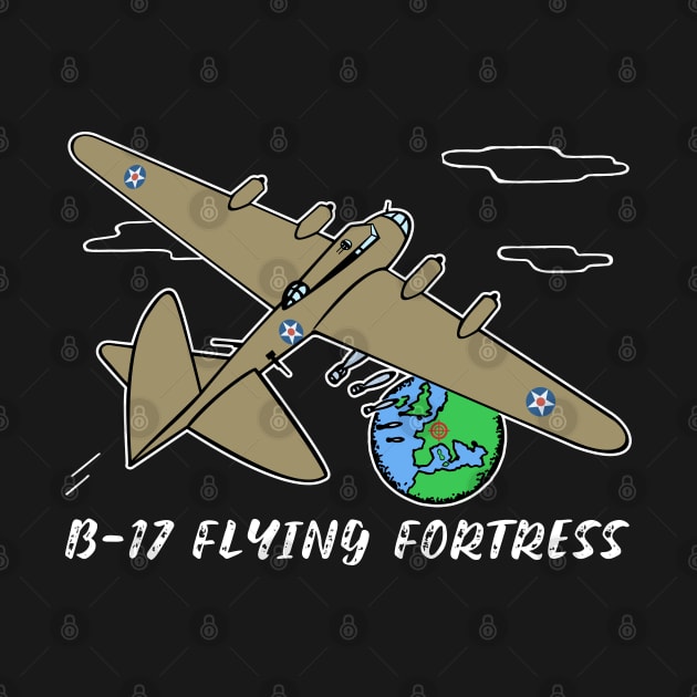 B-17 Flying Fortress WW2 Bomber Plane by Battlefields