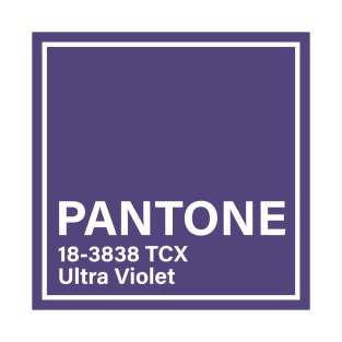 pantone 18-3838 TCX Ultra Violet T-Shirt