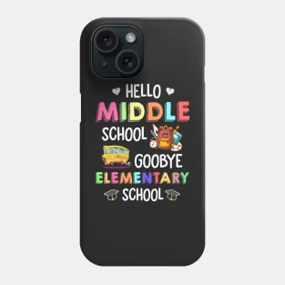 Hello middle school graduation elementary school Phone Case