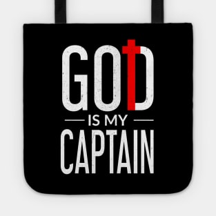 God is my Captain Tote