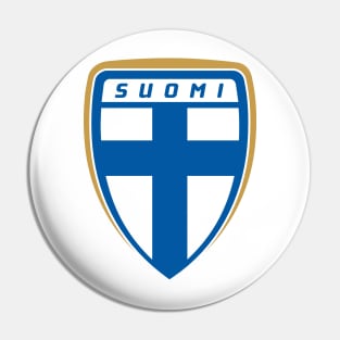 Finland National Football Team Pin