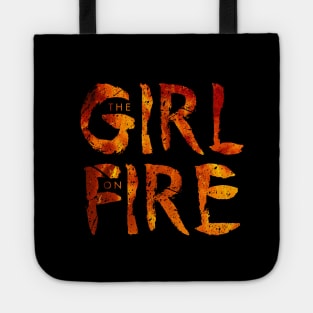 the girl on fire - hunger games Tote