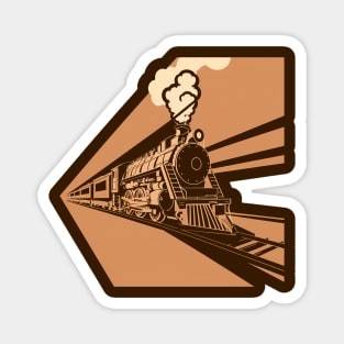 Steam Locomotive Magnet