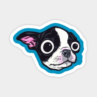 Boston Terrier Pup Magnet