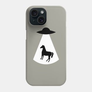 Horse Alien Abduction Phone Case