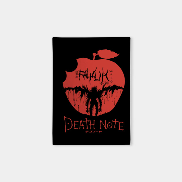 Ryuk Death Note Death Note Notebook Teepublic Uk