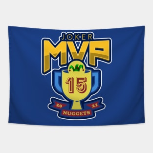 Nikola Jokic MVP Denver Nuggets 2021 Art Tapestry