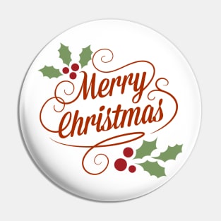 Merry Christmas Pin