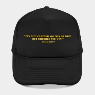 Trump Quote Hat