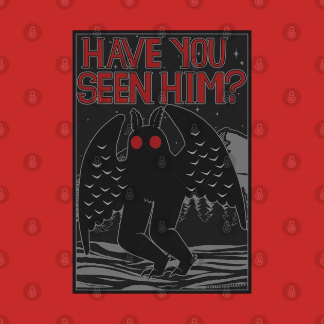 Mothman Sighting Poster by eternalMothman