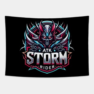 ATK “GWH STORM RIDER” Logo Tapestry