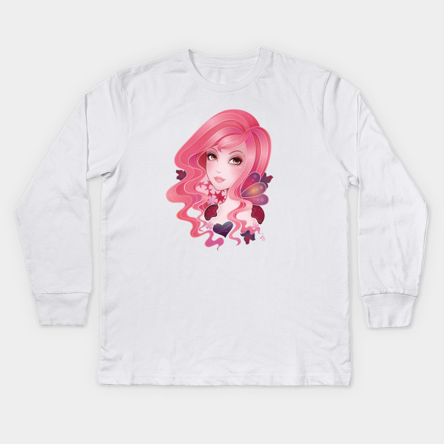 Pink Lemonade Pink Hair Kids Long Sleeve T Shirt Teepublic