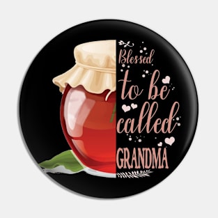 Blessed To Be Called Grandma Pin