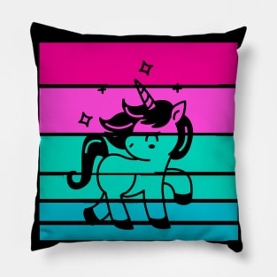 Baby Glitter Unicorn Pillow