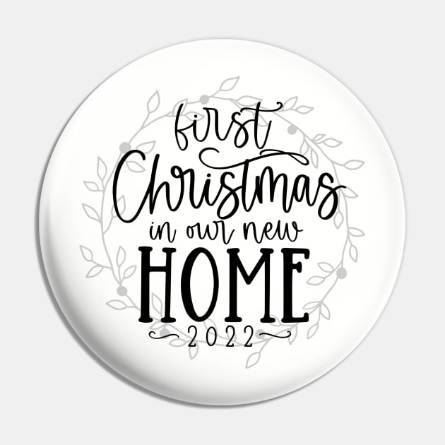 First Christmas in our New Home 2022 Pin by Likeable Design